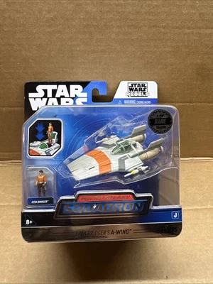 Star Wars Micro Galaxy Squadron EZRA BRIDGER'S A-WING Raro Persecución 1 de 10.000 Foto 1 de 4