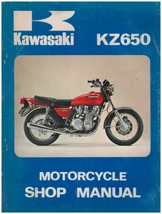 Manual De Oficina - Shop Service Manual - Kawasaki KZ650 1976 NOS 99931-539-01 - Imagen 1 de 2