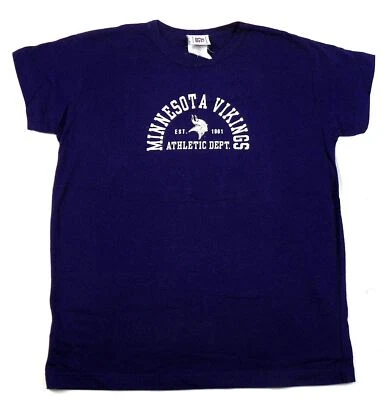 Camiseta para mujer NFL Minnesota Vikings est. 1961 manga corta Foto 1 de 2