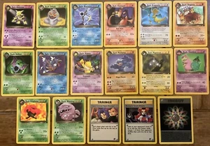 Pokemon Team Rocket Rare Cards, Dark Blastoise, Charizard, Dragonite you Choose! - Picture 1 of 18