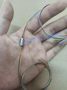  8 circuitos/cables * Anillo deslizante giratorio súper miniatura 1A OD5,9 mm 250 RPM  - Imagen 1 de 4