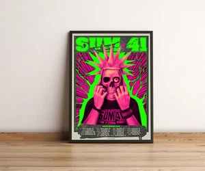 Sum 41 Tour Of The Setting Sum North America 2024 Poster