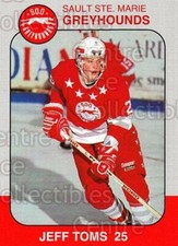 1993-94 Sault Ste. Marie Greyhounds Memorial Cup #25 Jeff Toms