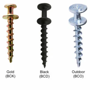 Hangman Products Bear Claw Hanger Double Headed Anchorless Screws - 1" - 1.25" - Picture 1 of 7