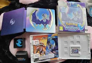 Pokemon Moon - Fan Edition Nintendo 3DS - Con insignia de pin de pedido anticipado + Steelbook - Imagen 1 de 1