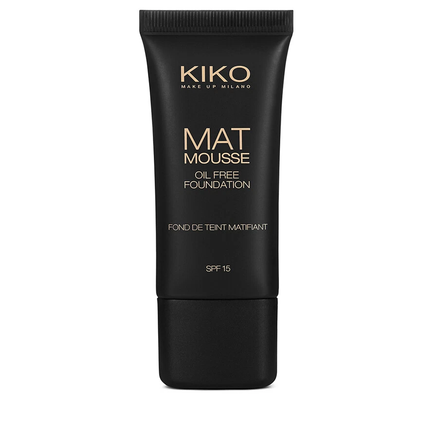 Kiko Mat Mousse Foundation with Matifying Active Ingredients SPF15 Matte OilFree — 第 1/2 张图片