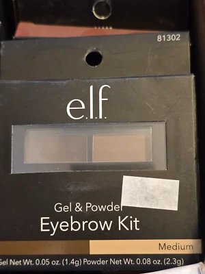 E.L.F. Elf Studio Eyebrow Brow Gel & Powder Kit #81302 MEDIUM - Image 1 of 4