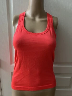 Camiseta sin mangas naranja para mujer Lululemon Athletics talla 4 nueva sin etiquetas Foto 1 de 4