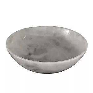 Centrotavola Marmo Bianco Carrara Piatto Bowl Vassoio Piatto Decorativo Ø 20cm - Photo 1 sur 3