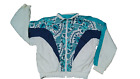 Vintage 90s Puma Womens Windbreaker Multicolor Full Zip Track Jacket Size S