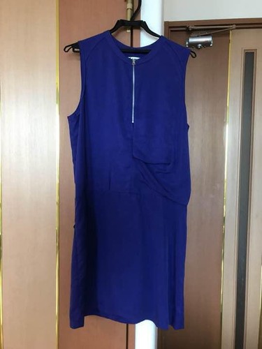 Abito formale ACNE STUDIOS Lyocell pezzo unico senza maniche WMNS taglia 36 viola