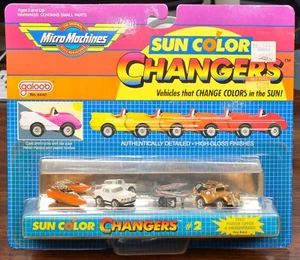 MICRO MACHINES #6440  SUN COLOR CHANGERS #2 GALOOB - Picture 1 of 1