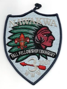 OA Nawakwa Lodge 3 patch attività, 2007 Fall Fellowship/Banca (eA2006), nuovo di zecca! - Foto 1 di 1