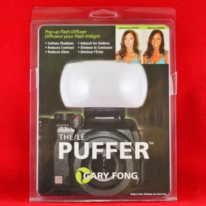 **GARY FONG 'THE PUFFER' CAMERA POP-UP FLASH DIFFUSER | Fits MOST HOTSHOE'S** - Picture 1 of 2