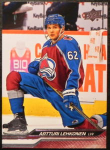 2023-24 23/24 Upper Deck Series 1 #41 Artturi Lehkonen Colorado Avalanche