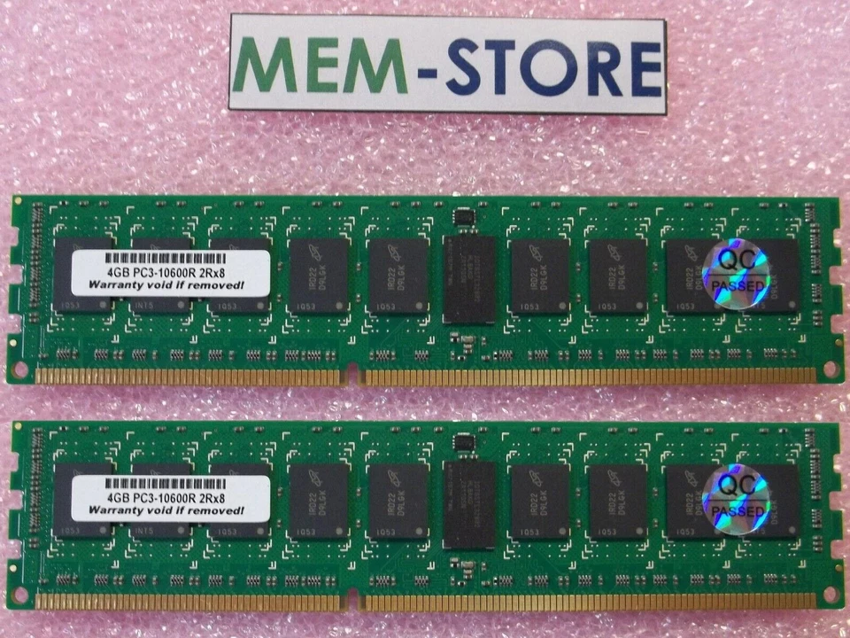 8GB 2x4GB DDR3 1333 MHz RDIMM CT2K4G3ERSLS41339 Compatible Replacement Memory - Image 1 of 1