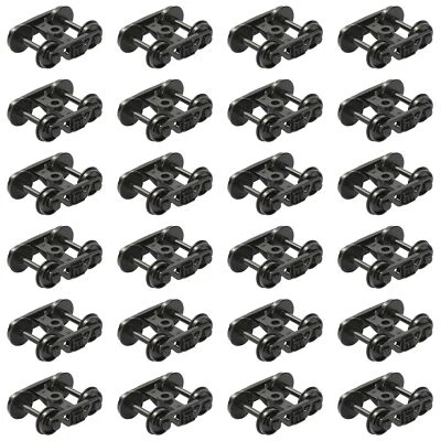 24pcs HO Scale 1:87 Roller Bearing Truck 36" Plastic Wheels 3-Springs Bogies - Image 1 of 4