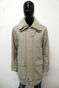 Giubbotto Levi's Beige Taglia L Giacca Giubbino Invernale Jacket Coat Man Logo - Foto 1 di 15