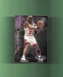 1998 Black Diamond Karte # 10 Michael Jordan Chicago Bulls Sharp! - Bild 1 von 2