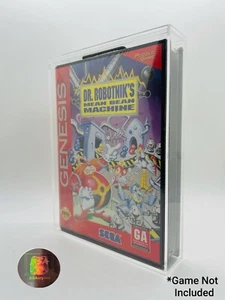 Sega Genesis Clamshell Acrylic Video Game Case Protector - Picture 1 of 2