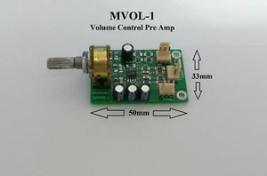 Pre Amp Line Driver Lautstärkeregler für DIY Verstärker Modell MVOL-1 - Bild 1 von 4