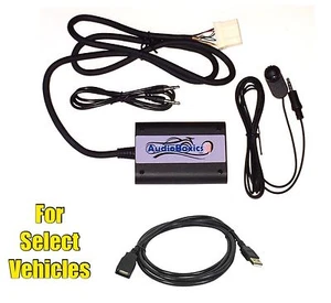 Interfaz adaptador estéreo para automóvil BlueTooth A2DP + USB unidad flash para Toyota seleccionado - Imagen 1 de 2