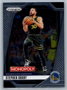 2024-25 Prizm Monopoly Stephen Curry SILVER #83 Warriors - Picture 1 of 2