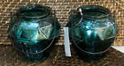 Reduced    Tuscan Style  Pair Of Metal / Glass  Candle Holders   Brand New