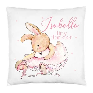 Ballettkissen, personalisiert, Kissen, Ballerina, Ballett Geschenk, Bezug oder komplett - Bild 1 von 3