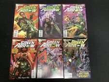 Green Arrow #1-6 comic lot (2011 new 52)  Blood Rose