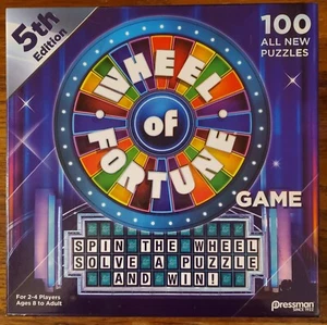 Wheel of Fortune Game 5th Edition by Pressman Brand New. - Picture 1 of 6
