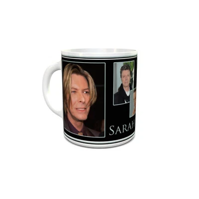 SUBRIGHT David Bowie Personalised Mug Brand New Great Unique Gift Free UK Shipping