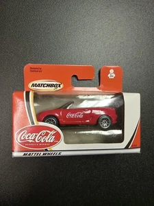 Matchbox Mattel Wheels Polar Bear Coca-Cola Diecast Red Mustang Convertible 2002 - Picture 1 of 3