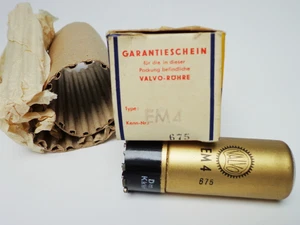 VALVO EM4 gold ovp, EM 4 NOS - Bild 1 von 3