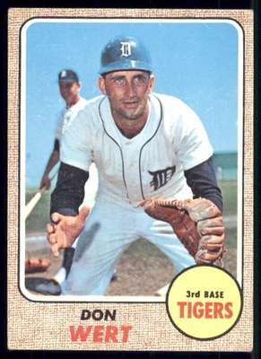 1968 Topps #178 Don Wert - Image 1 of 2
