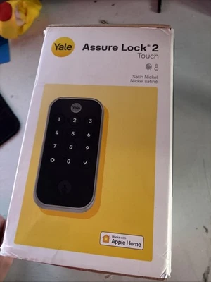 Teclado táctil Yale Assure Lock 2 (solo Bluetooth) - níquel satinado Foto 1 de 4