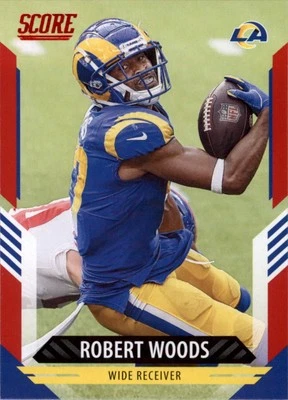 2021 Score Red #256 Robert Woods - FB - Image 1 of 2