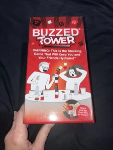 Buzzed Tower Party Game 21+ Creado por WhatDoYouMeme? Juego de apilamiento de bloques - Imagen 1 de 4