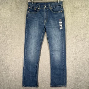 Levis 527 Jeans Mens 32x34 Blue Denim Slim Fit Bootcut Casual Western Cowboy - Picture 1 of 10