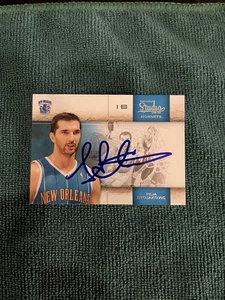 2009-10 Panini Studio Peja Stojakovic #23 Hand Signed Auto Autograph - Bild 1 von 3