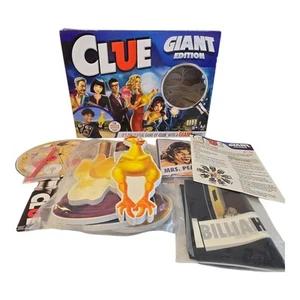 CLUE Giant Edition Board Game Hasbro, Indoor & Outdoor Play! **100% COMPLETE** - Picture 1 of 10