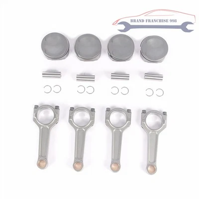 Kit de pistones y anillos forjados 2.0T STD y varillas de con apto para VW Golf Polo AUDI A1 CDL Foto 1 de 4