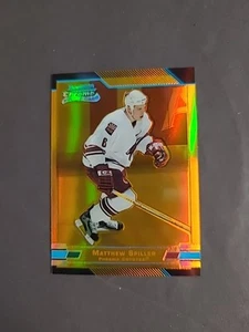 2003-04 Bowman Chrome Draft Matthew Spiller Gold Refractor #33/50 Rookie RC - Picture 1 of 3