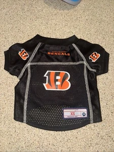 Cincinnati Bengals Pet Jersey Cat Or Dog XS Mesh Football Premium Pet Gear - Picture 1 of 4