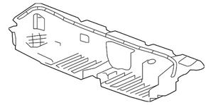 Genuine GM Intake Air Splash Shield 84342655 - Picture 1 of 3