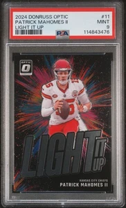 2024 Panini Donruss Optic Light It Up #11 Patrick Mahomes Ii PSA 9 - Bild 1 von 2