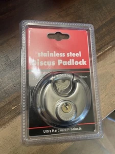 Stainless Steel Disc Lock - Picture 1 of 2