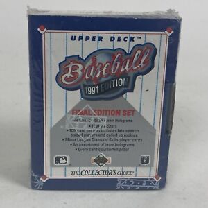 1991 Upper Deck Final Edition Baseball Factory Sealed Complete Set 