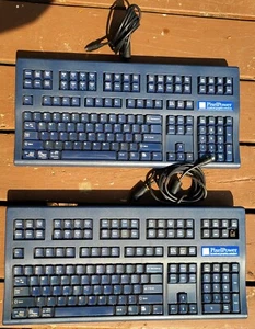 Devlin Mechanical Brown Cherry Metal PS/2 Keyboard F1-KMX-143-750-051 PixelPower - Afbeelding 1 van 2