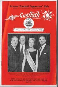 ARSENAL - Football Supporters Club Gunflash Vol.17 No.175 dated January 1966 - Picture 1 of 1